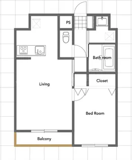 アルテマイスター大工町【6階】の間取り