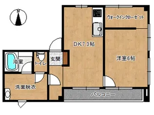 salle tsutagen【2階】の間取り