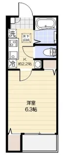 ノルデスタ小竹【1階】の間取り
