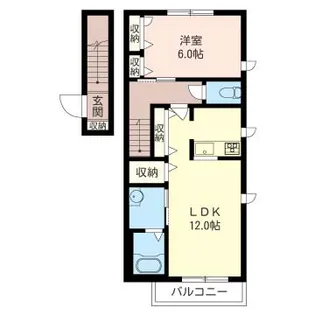 シャーメゾンヴェール【2階】の間取り