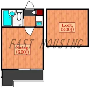 ルネ余丁町【2階】の間取り