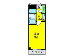 小林スイ-トマンション【2階】の間取り