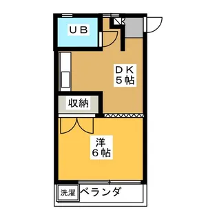 コーポ前野【2階】の間取り