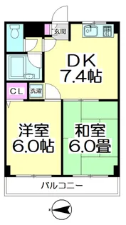 アンティーラコート【1階】の間取り