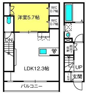 Merveille M【2階】の間取り