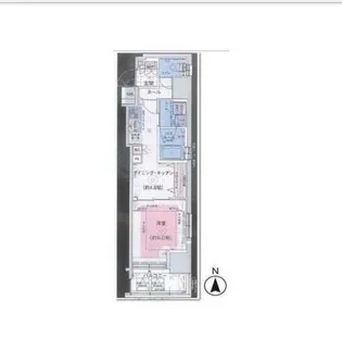 エステムプラザ芝公園【6階】の間取り