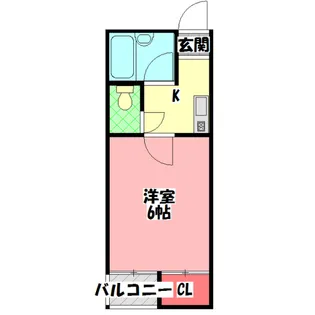 リバー豊秀【2階】の間取り