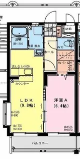 ラフィーネ桜館【3階】の間取り