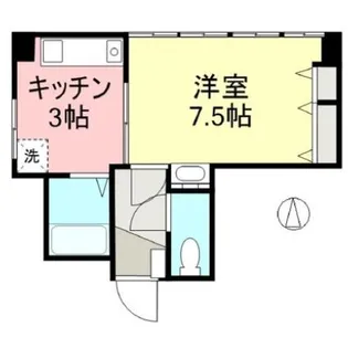 野間ビル【2階】の間取り