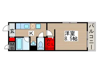 フィット1【1階】の間取り