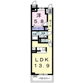 プリムローズ【2階】の間取り