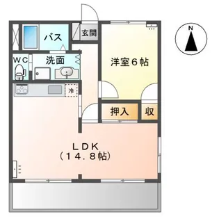 epi【2階】の間取り