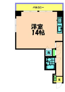 代々木伊藤ローヤルコーポ304【3階】の間取り