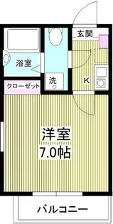 アンジュール【3階】の間取り