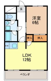 ヴィラ・フローラ【5階】の間取り