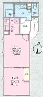 GRAN PASEO明大前III【2階】の間取り