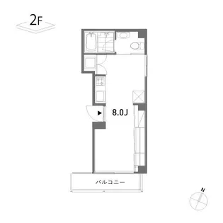 SCALA(スカラ)【2階】の間取り