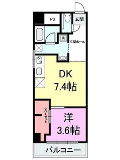 トーカンマンション柾谷小路【11階】の間取り