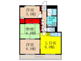 エクセレント都Iの間取り