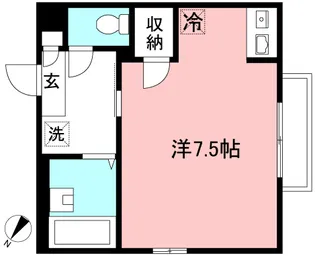 フィオーリ【2階】の間取り