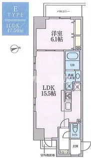 La・Glycine(ラ・グリシーヌ)【2階】の間取り