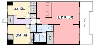 メゾン中村東今宿【7階】の間取り