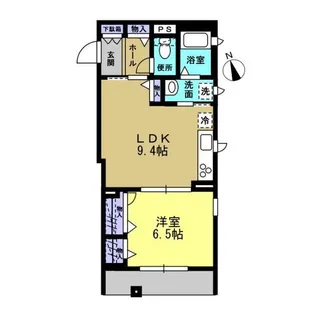 CLARTE K【1階】の間取り