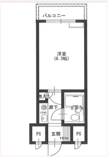 コスモ横浜保土ヶ谷【1階】の間取り