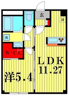 ウィズリー押上【2階】の間取り