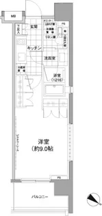 パークハビオ渋谷神山町【2階】の間取り