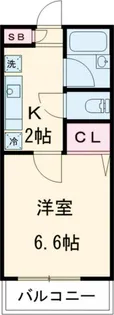 レジデンス八王子【3階】の間取り