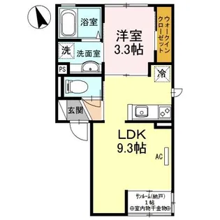 Gloria【2階】の間取り