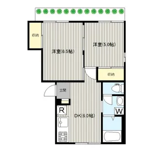 メゾン・パーク【1階】の間取り