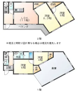 ひばりが丘ハイツの間取り