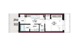 シャーメゾンCH【3階】の間取り
