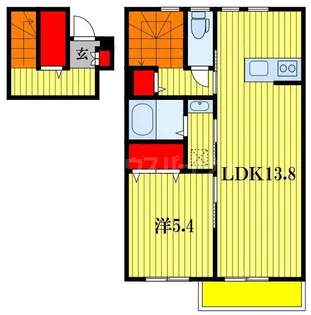 Charmant【2階】の間取り