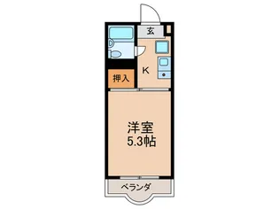 ビューパレスひばりヶ丘【2階】の間取り