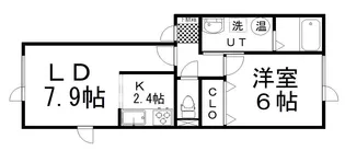 Sanduhr【2階】の間取り