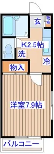 みのりハイツ【1階】の間取り