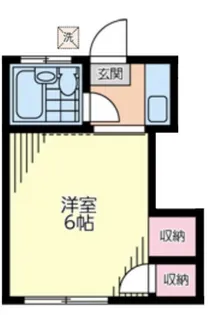 ドリームコーポ【2階】の間取り