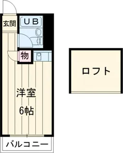 サンビレッジ芦花公園【1階】の間取り