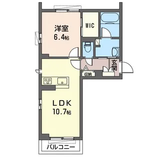 シャーメゾンカメリア【3階】の間取り