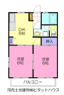 ドリームタウン I【1階】の間取り