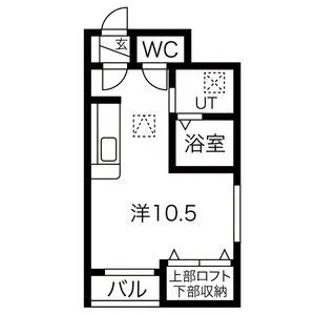 Notos HanDen【1階】の間取り