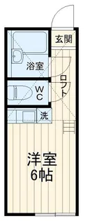ユナイト上大岡マークエスター【2階】の間取り
