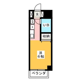 フレックス西八王子【3階】の間取り