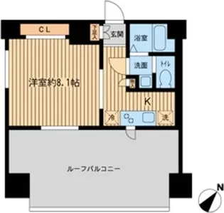 PrimalMachida【12階】の間取り