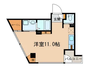 ヒルズ音羽【6階】の間取り