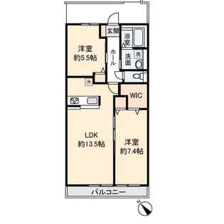 ルーチェ【2階】の間取り
