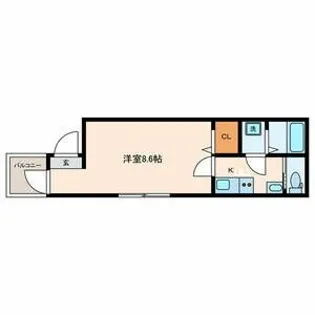 Best Stage 西日暮里【1階】の間取り